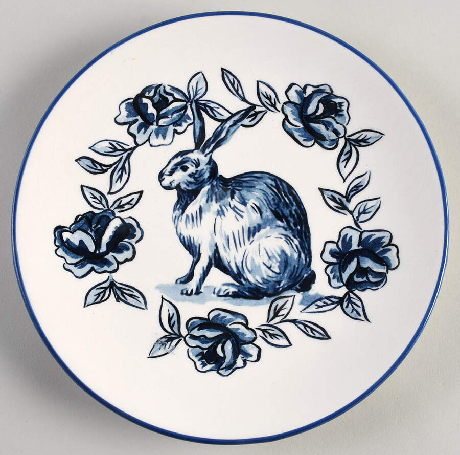 Vintage Farm Salad/Dessert Plate by Home Essentials-1