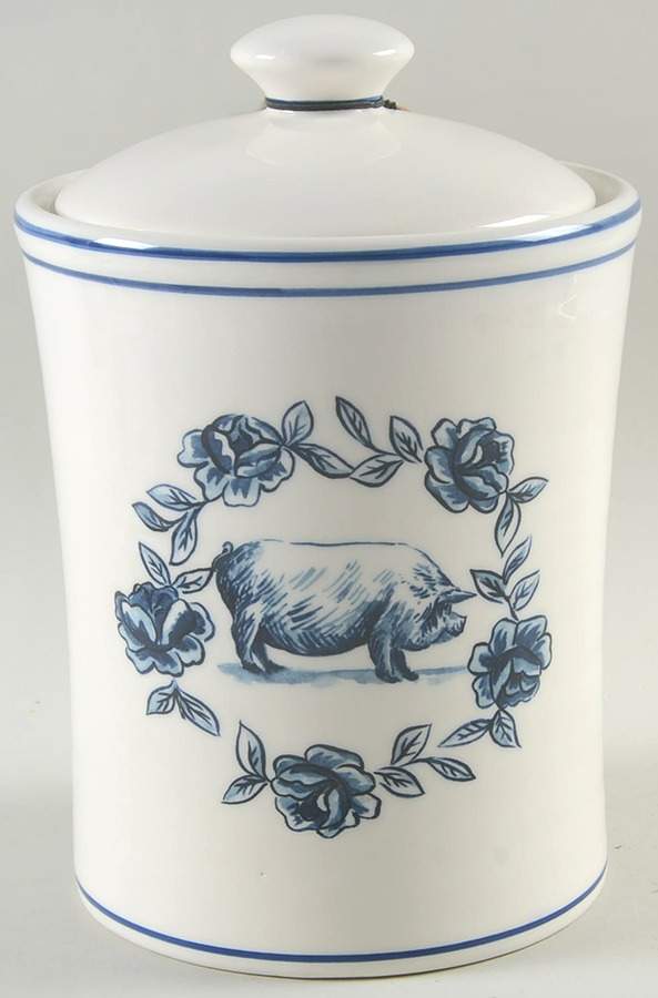 Vintage Farm Large Canister & Lid by Home Essentials-1