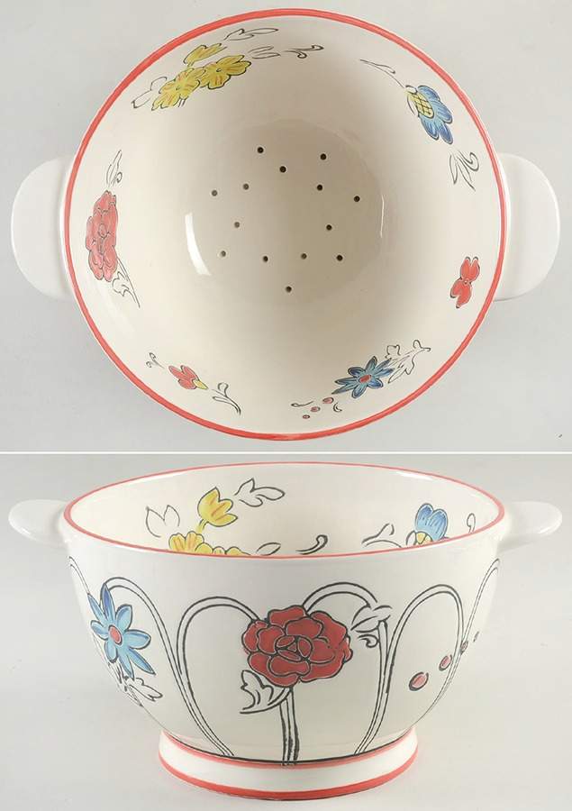 Flower Patch Large Berry Bowl by Home Essentials-1