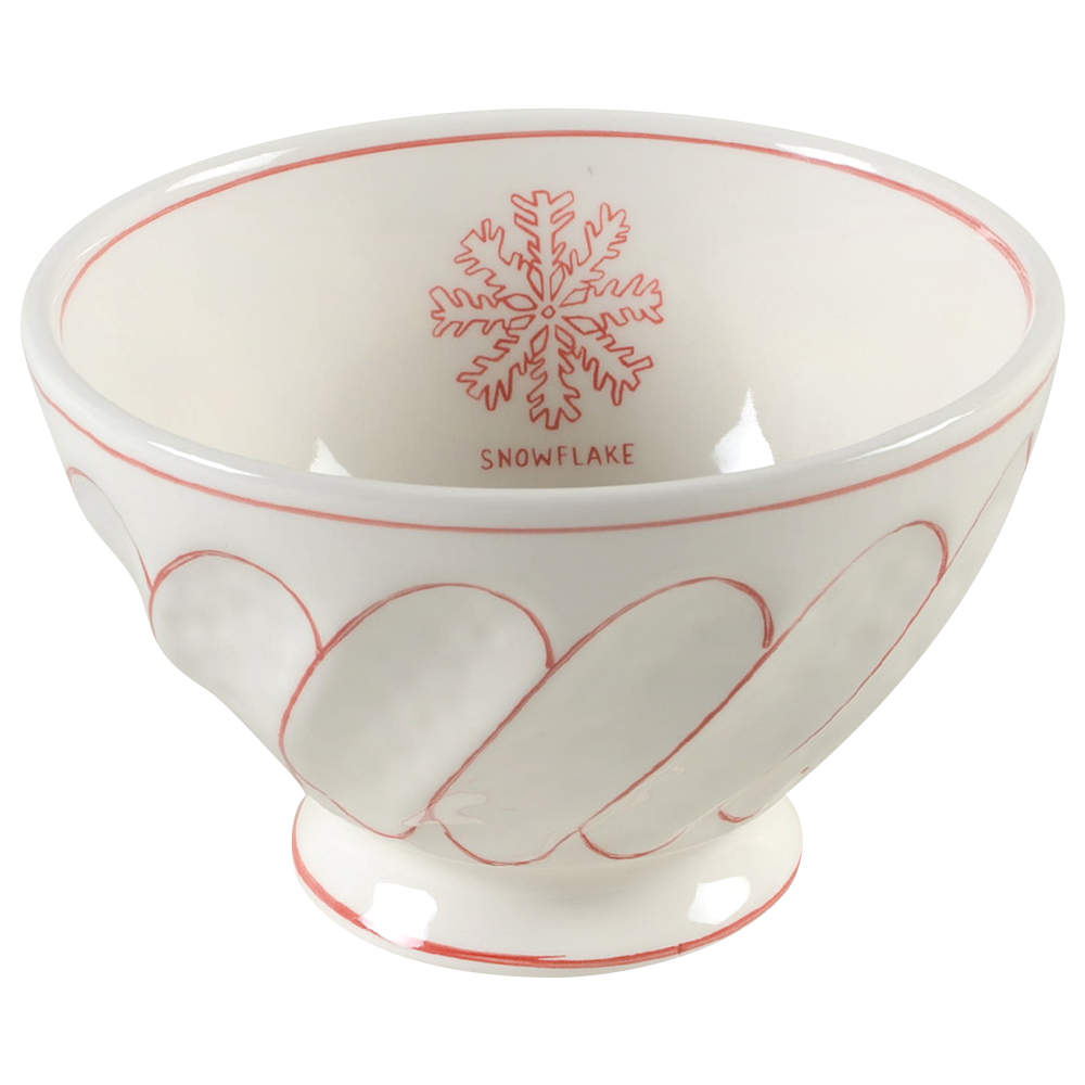 Vintage Christmas Soup/Cereal Bowl by Home Essentials-1