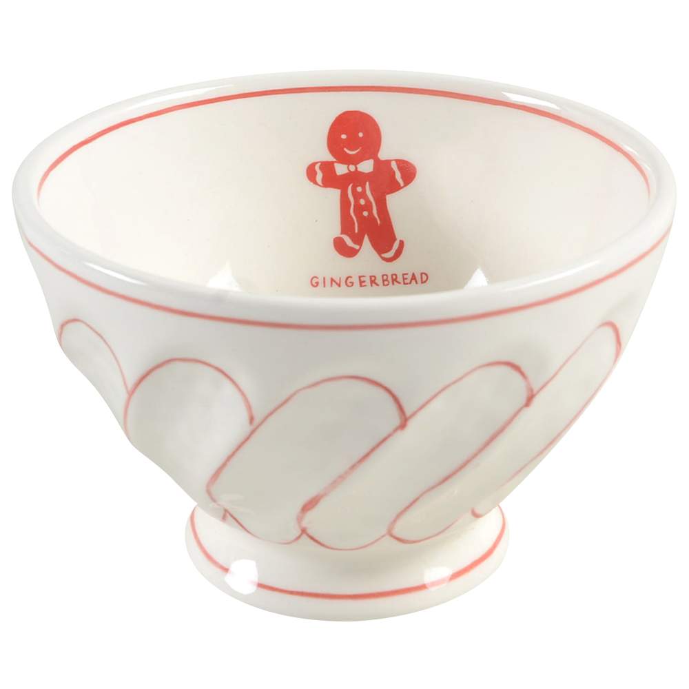 Vintage Christmas Soup/Cereal Bowl by Home Essentials-1