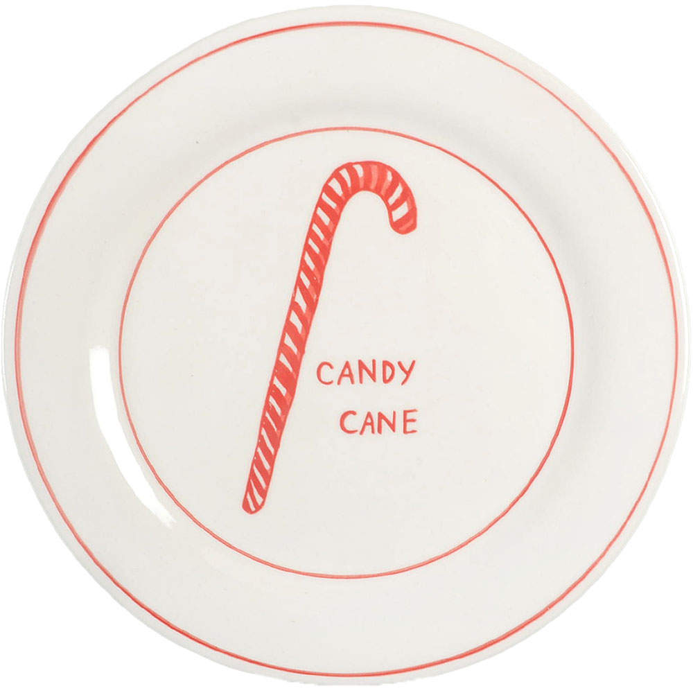 Vintage Christmas Salad/Dessert Plate by Home Essentials-1