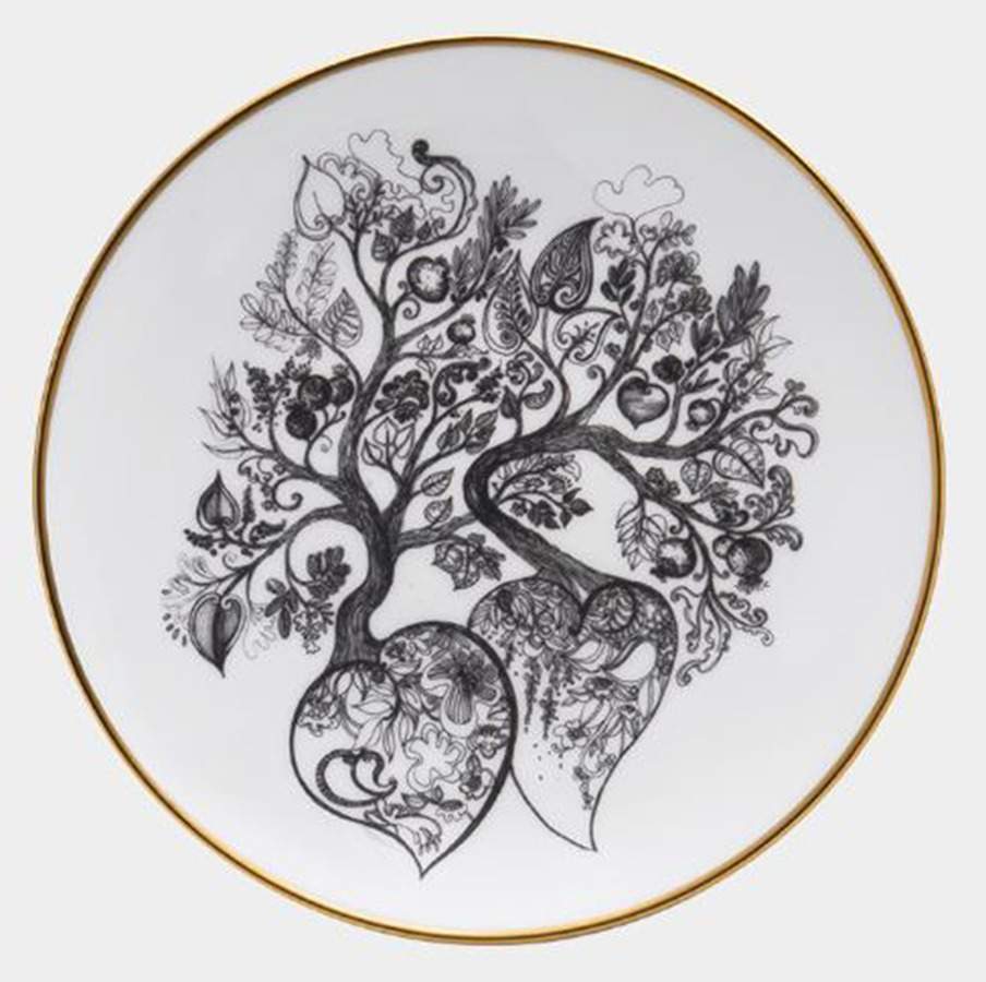 L'Univers de Jean Boggio Salad/Dessert Plate by Haviland-1