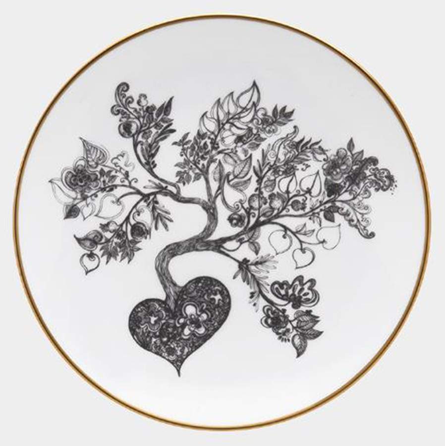 L'Univers de Jean Boggio Salad/Dessert Plate by Haviland-1