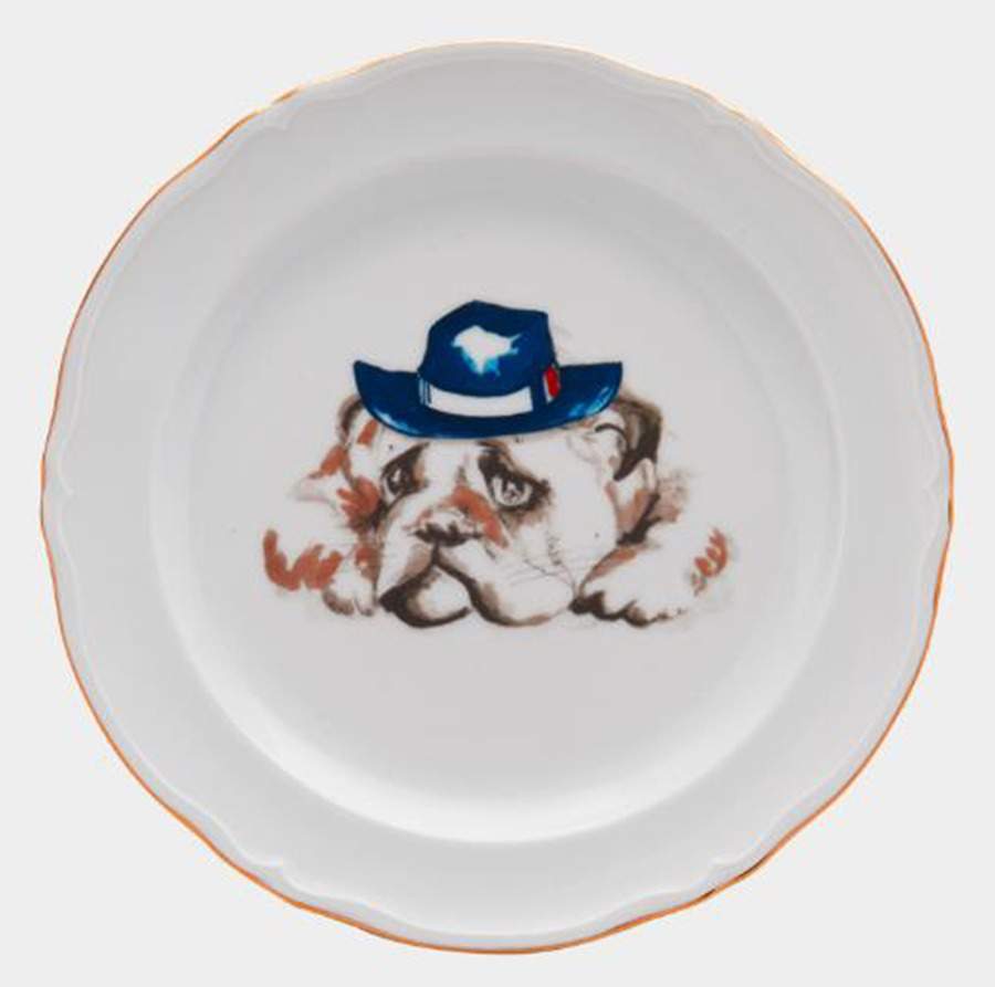 Les Frenchies Salad/Dessert Plate by Haviland-1