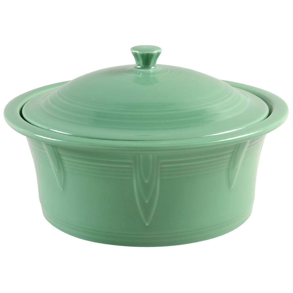 Fiesta Meadow (Intro 2019) 2.5 Qt Round Covered Casserole by Homer Laughlin -1