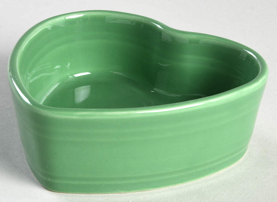 Fiesta Meadow (Intro 2019) Heart Shape Ramekin by Homer Laughlin -1