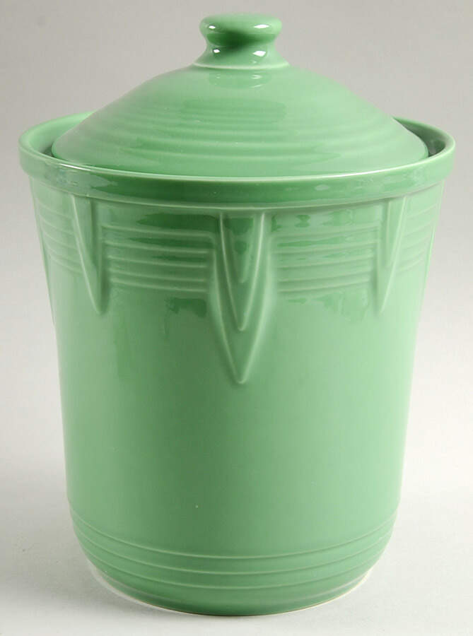 Fiesta Meadow (Intro 2019) Medium Canister & Lid by Homer Laughlin -1