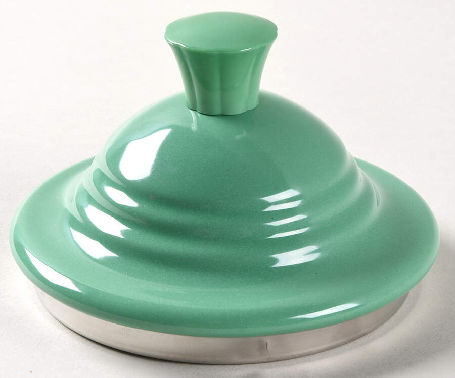 Fiesta Meadow (Intro 2019) Lid for Metal Kettle by Homer Laughlin -1