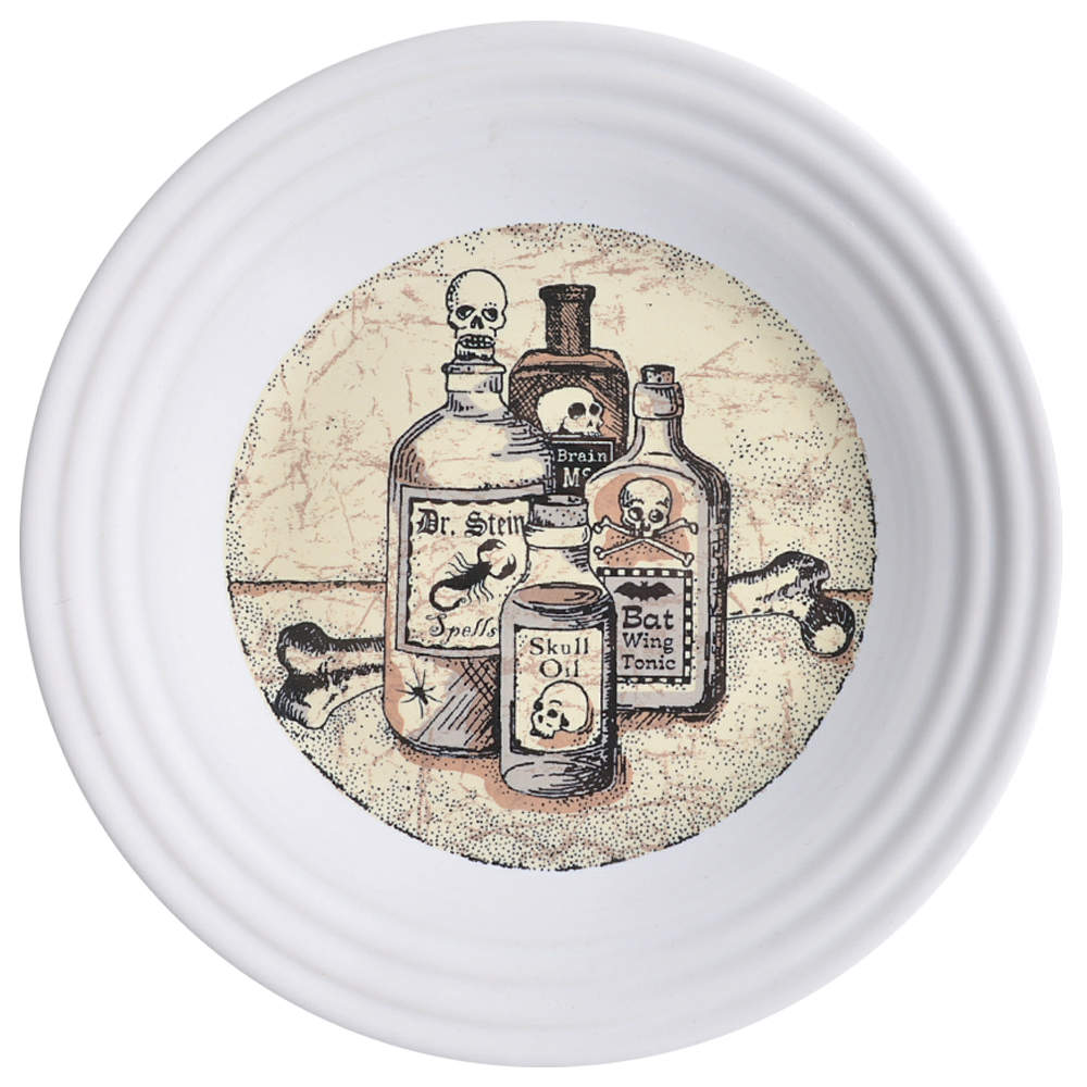 Fiesta Mystical Halloween Luncheon Plate by Homer Laughlin -1