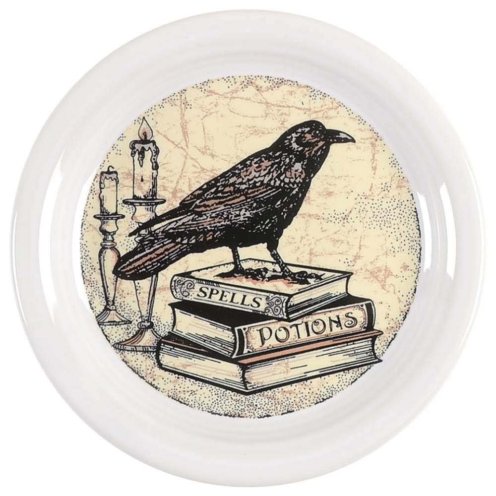 Fiesta Mystical Halloween Appetizer Plate by Homer Laughlin -1