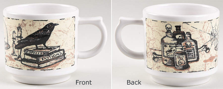Fiesta Mystical Halloween Stackable Mug by Homer Laughlin -1