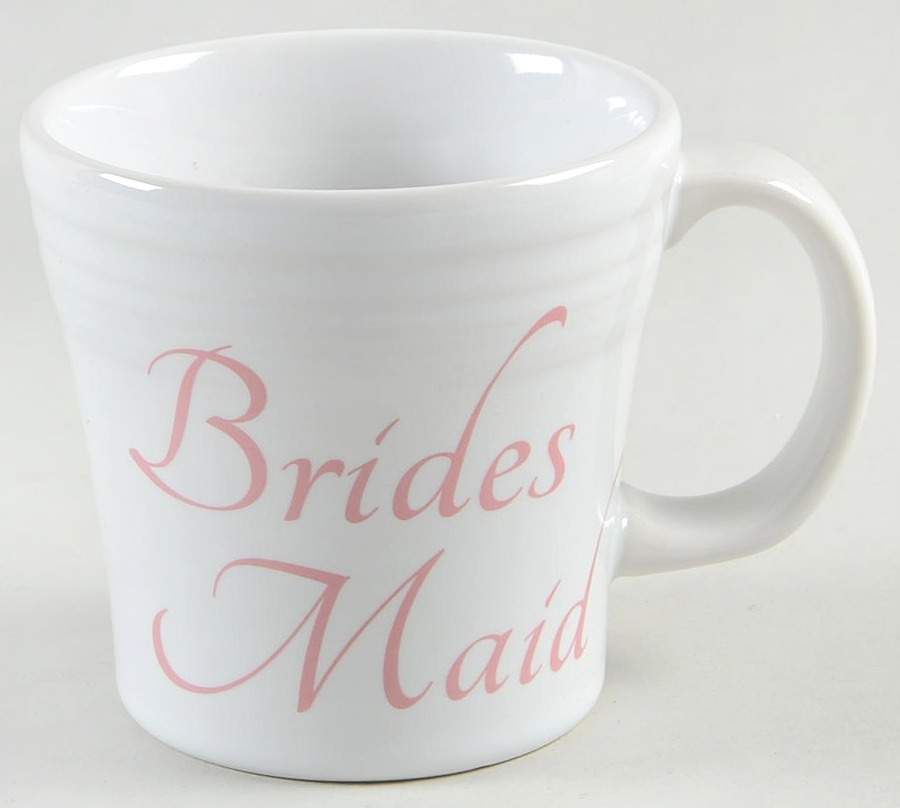 Fiesta Bridal Tapered Mug by Homer Laughlin -1