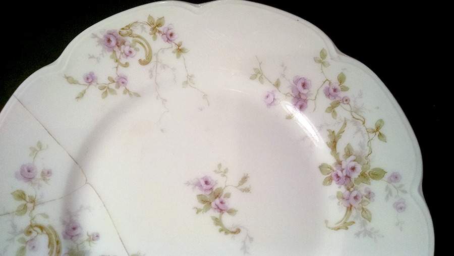 Schleiger 322-4 Dinner Plate by Haviland-1