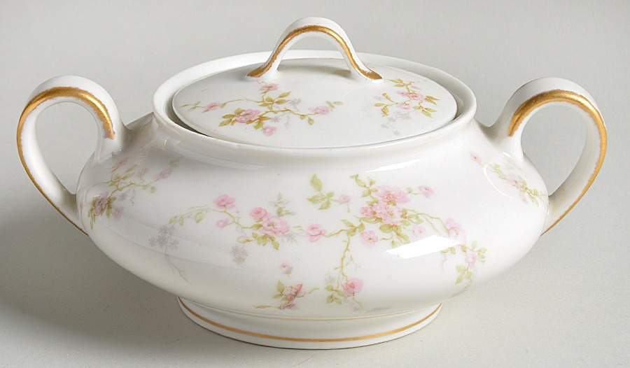 H5089 Sugar Bowl & Lid by Haviland-1