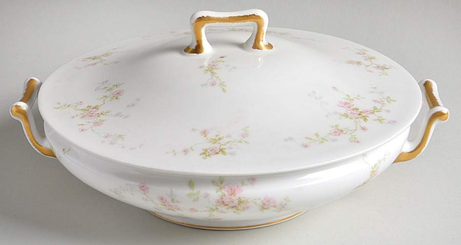 H5089 Round Covered Vegetable by Haviland-1