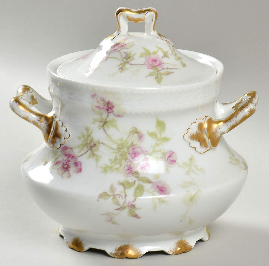 Schleiger 660-4 Sugar Bowl & Lid by Haviland-1