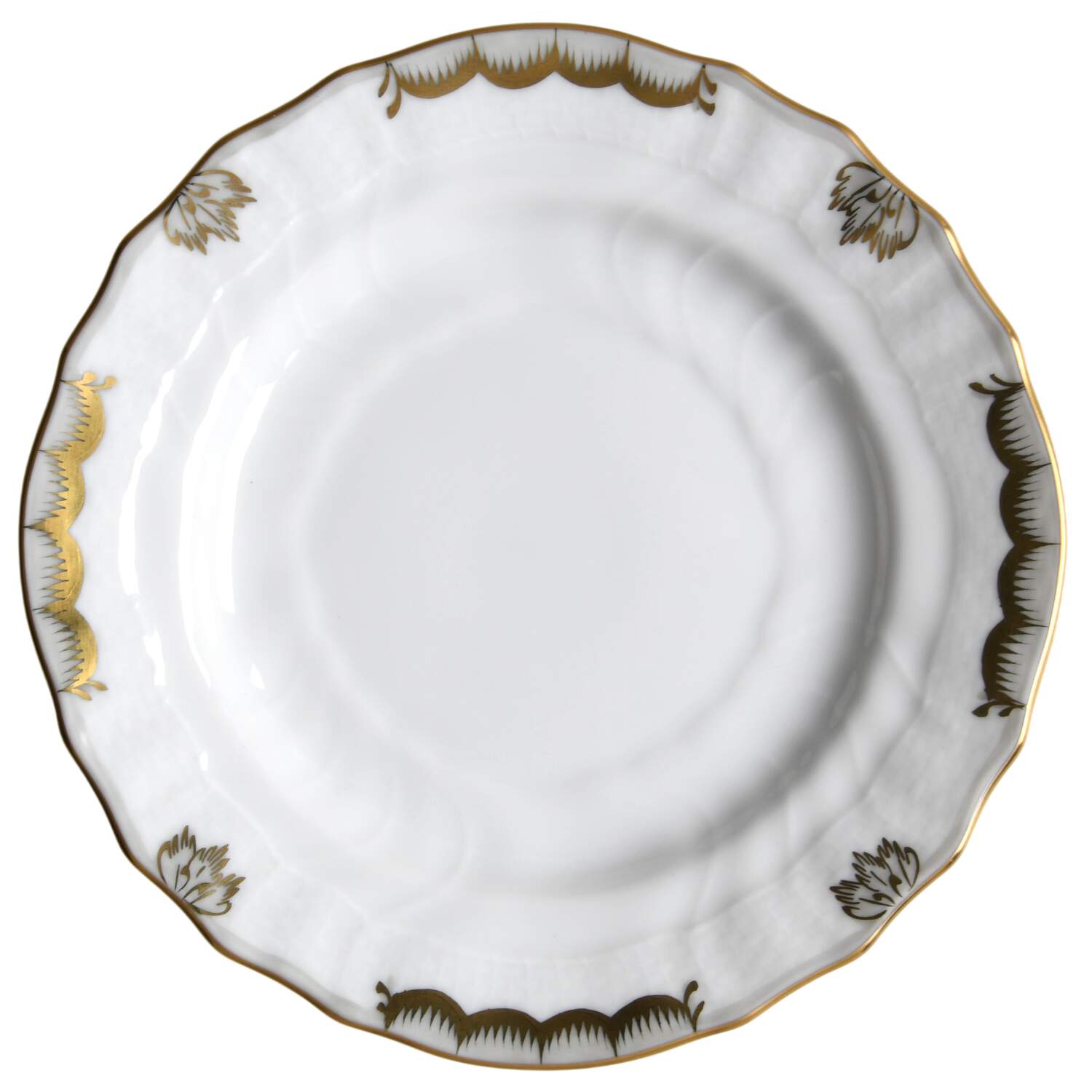 Princess Victoria Gray Bread & Butter Plate by Herend-1
