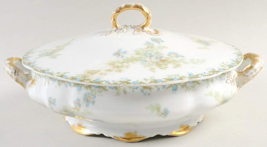 Schleiger 52-17 Round Covered Vegetable by Haviland-1