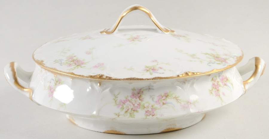 H5091 Round Covered Vegetable by Haviland-1