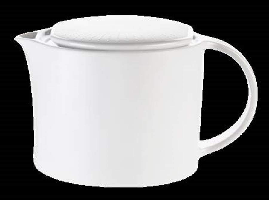 La Rosée Blanc Teapot & Lid by Haviland-1