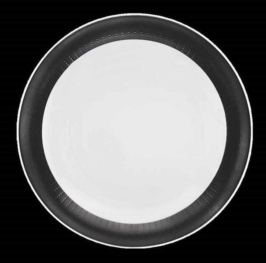 La Rosée Noir Coupe Soup Bowl by Haviland-1