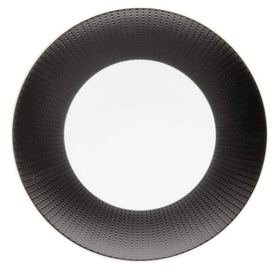 La Rosée Noir Dinner Plate by Haviland-1