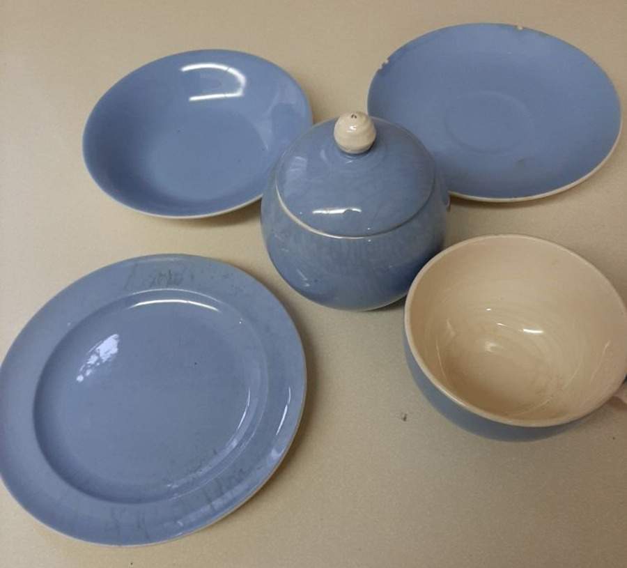 HAR210 Bread & Butter Plate by Harker-1