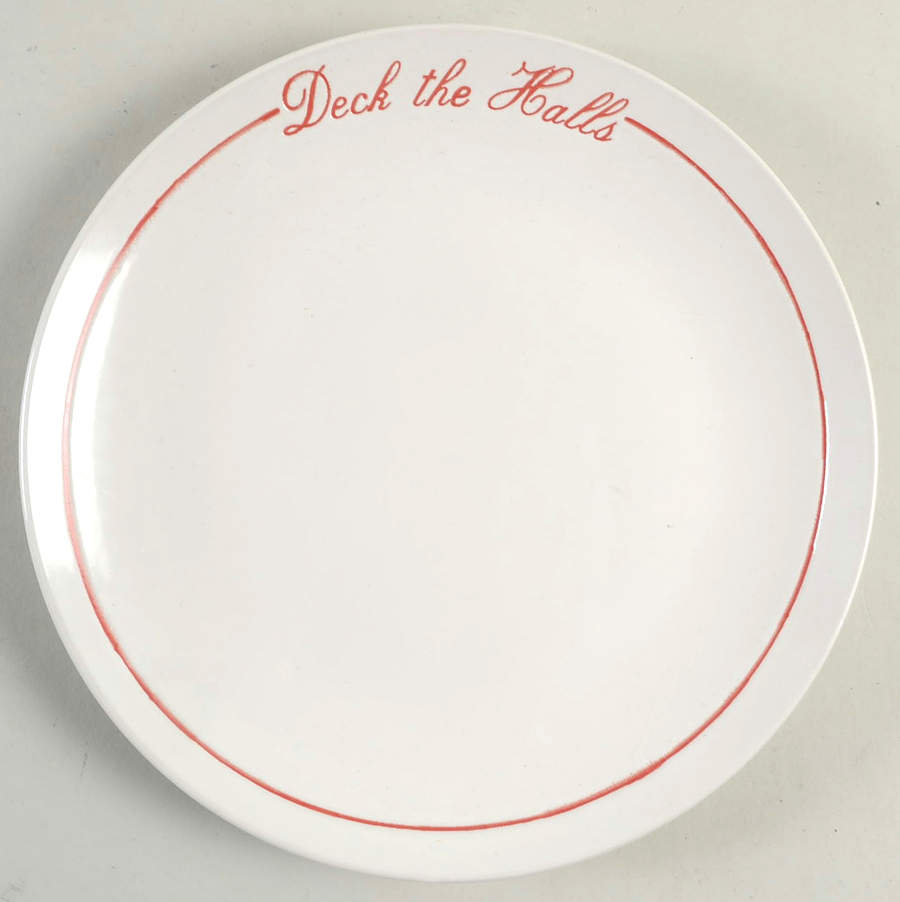 Deck the Halls Salad Plate by Housewares Intl-1