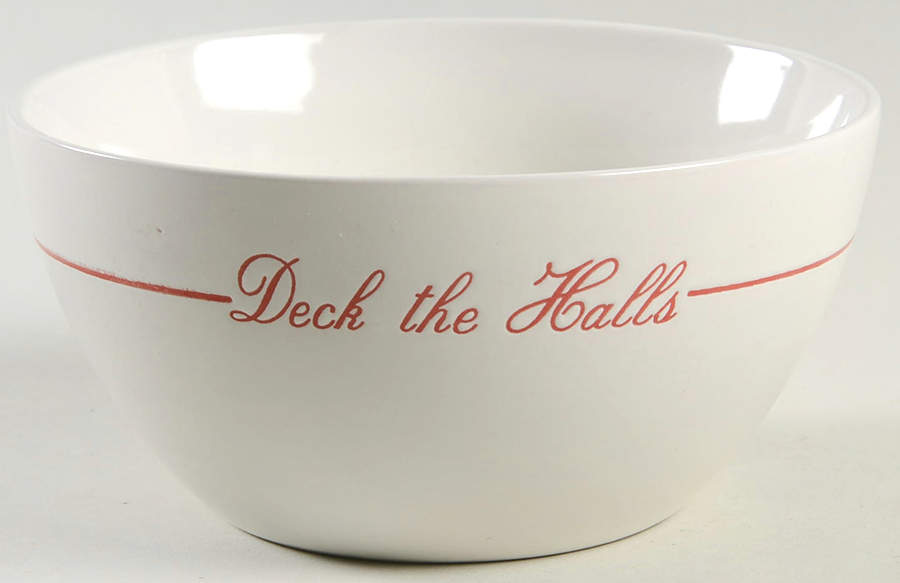 Deck the Halls Soup/Cereal Bowl by Housewares Intl-1