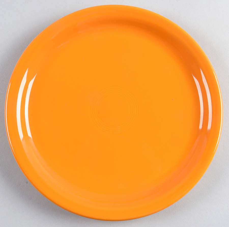 Fiesta Butterscotch (Intro 2020) 9" Round Buffet Plate by Homer Laughlin -1