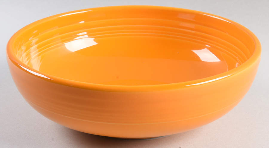 Fiesta Butterscotch (Intro 2020) 9" Bistro Bowl by Homer Laughlin -1