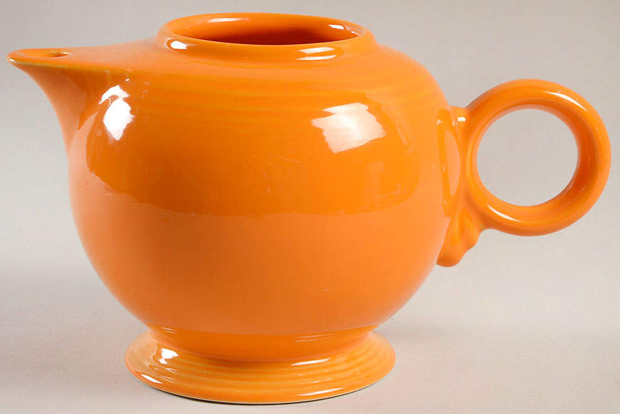 Fiesta Butterscotch (Intro 2020) Teapot No Lid by Homer Laughlin -1