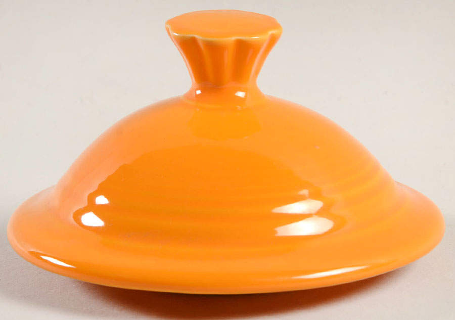 Fiesta Butterscotch (Intro 2020) Lid for Teapot by Homer Laughlin -1