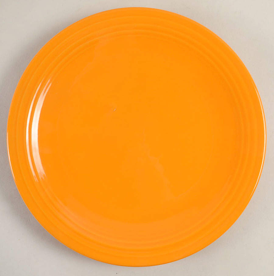 Fiesta Butterscotch (Intro 2020) 11" Chop Plate (Round Platter) by Homer Laughlin -1