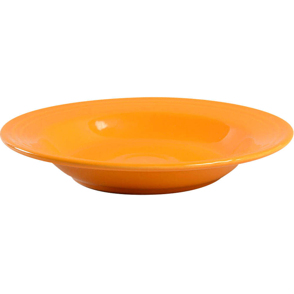 Fiesta Butterscotch (Intro 2020) Large Rim Soup Bowl by Homer Laughlin -1
