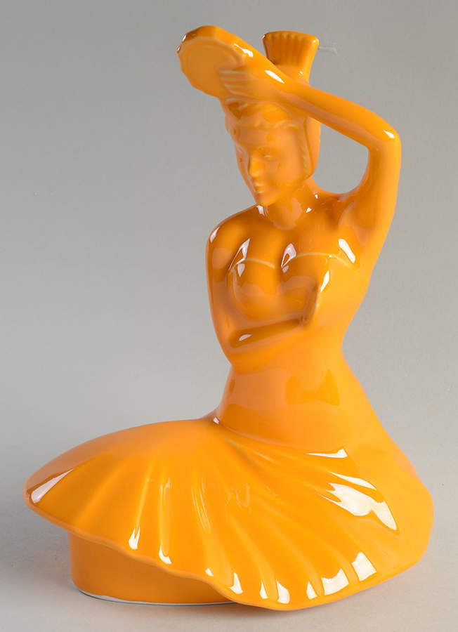 Fiesta Butterscotch (Intro 2020) Lid for Figural Cookie Jar by Homer Laughlin -1