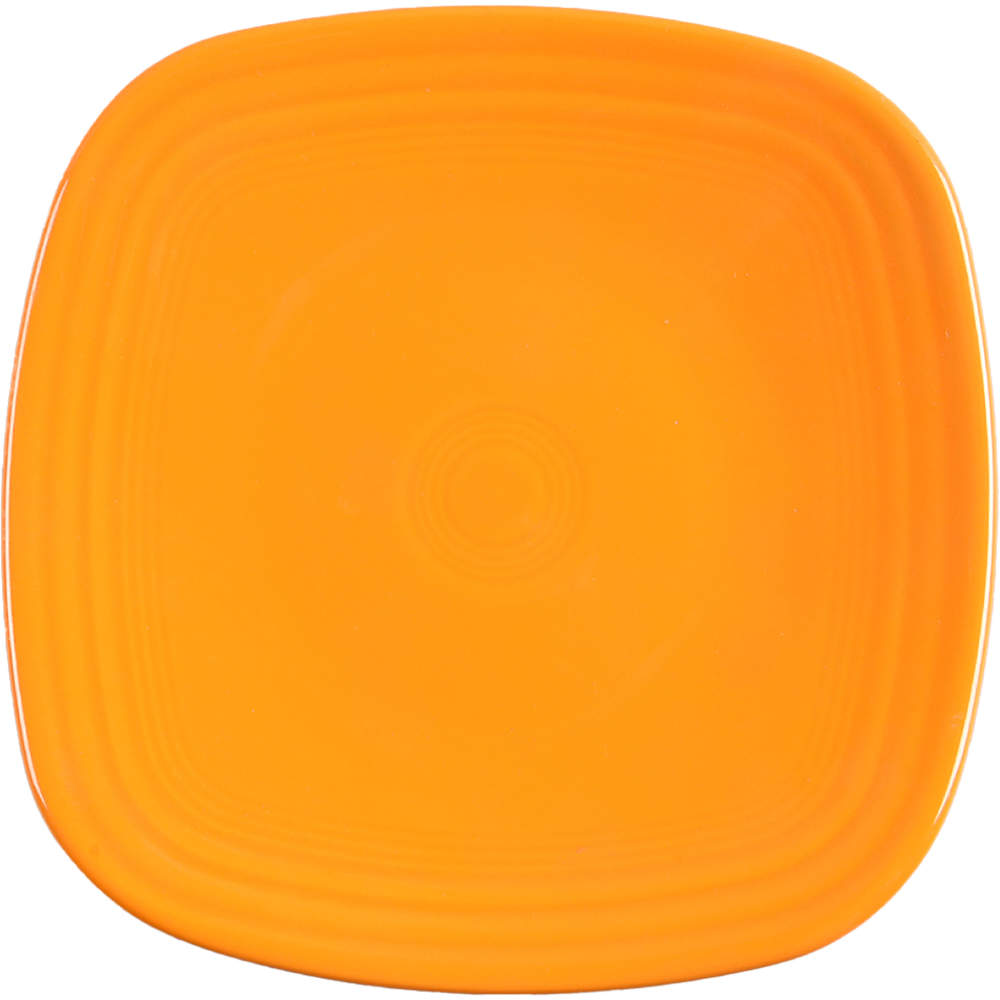 Fiesta Butterscotch (Intro 2020) Square Salad Plate by Homer Laughlin -1