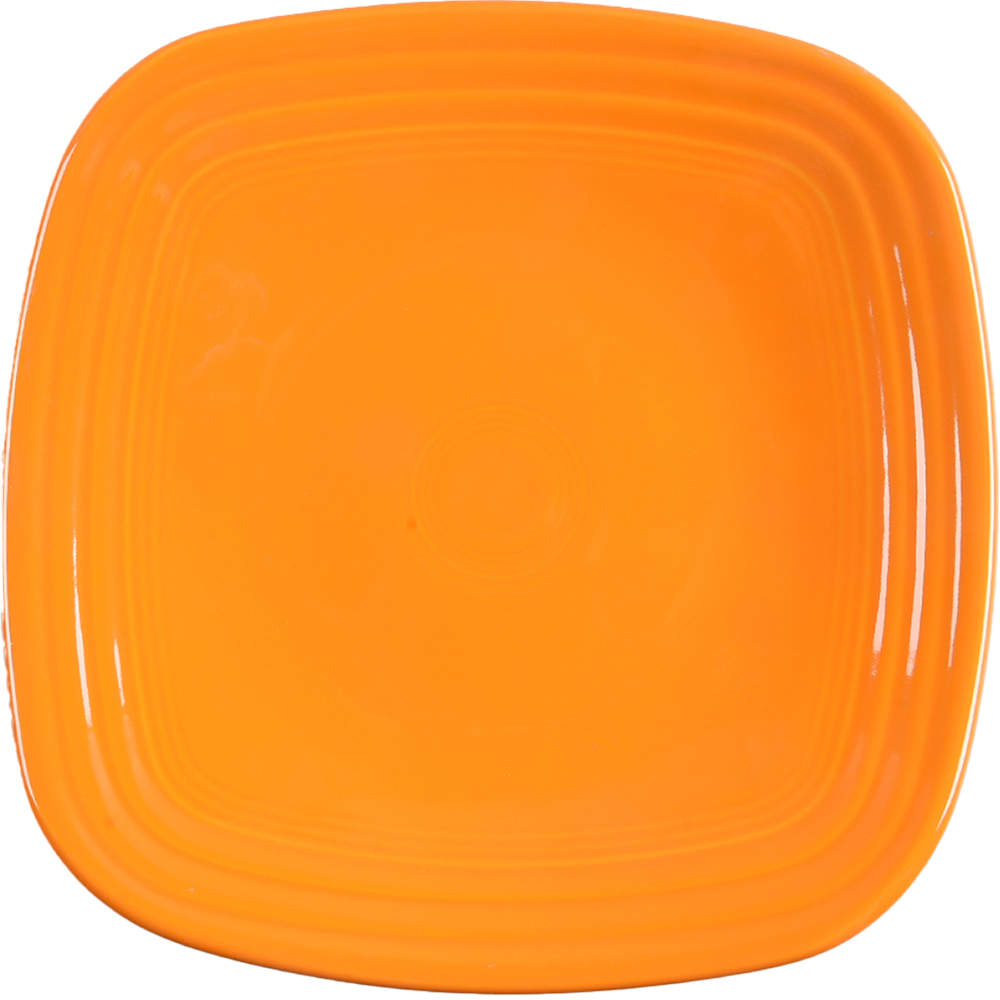 Fiesta Butterscotch (Intro 2020) Square Luncheon Plate by Homer Laughlin -1
