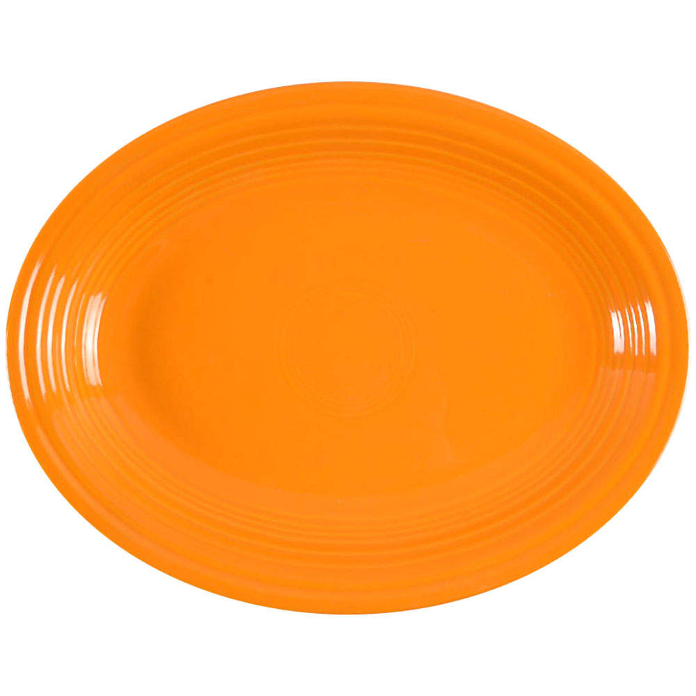 Fiesta Butterscotch (Intro 2020) 11" Oval Serving Platter by Homer Laughlin -1