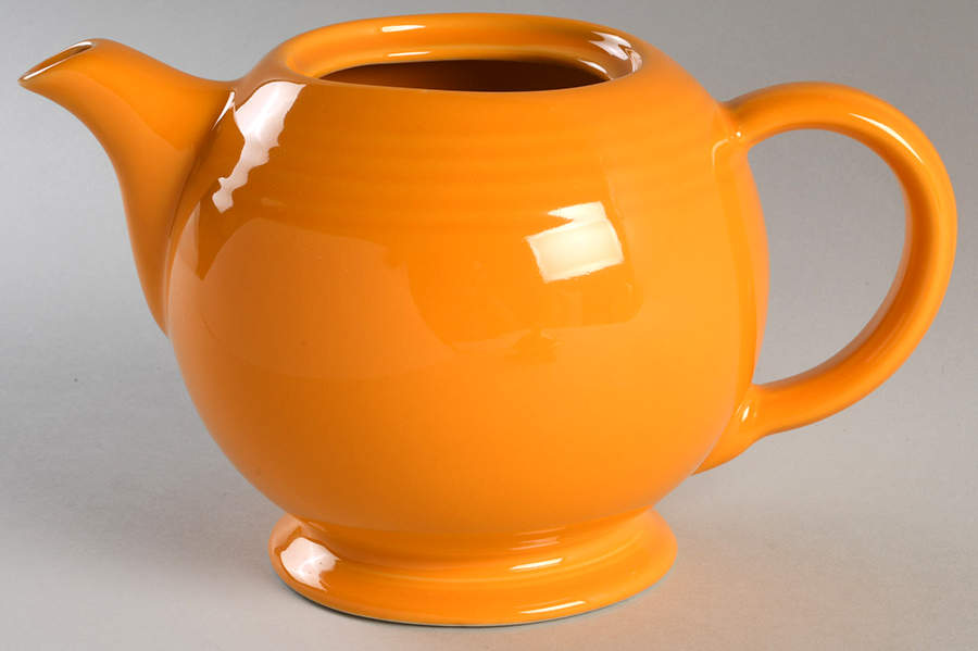 Fiesta Butterscotch (Intro 2020) Teapot No Lid by Homer Laughlin -1