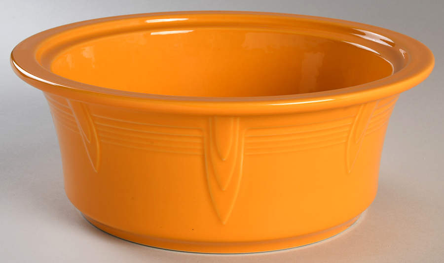 Fiesta Butterscotch (Intro 2020) 2.5 Qt Round Covered Casserole No Lid by Homer Laughlin -1