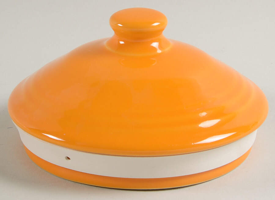 Fiesta Butterscotch (Intro 2020) Lid for Medium Canister by Homer Laughlin -1