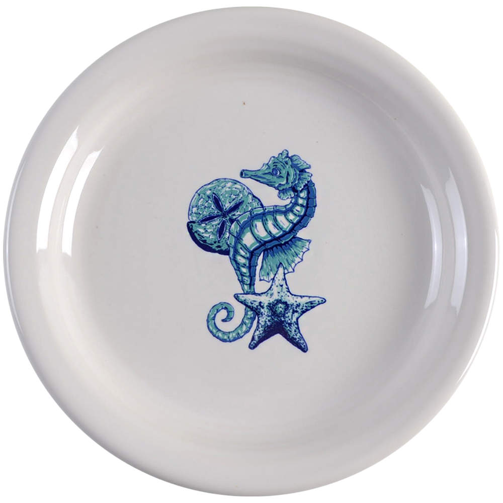 Fiesta Coastal Appetizer Plate by Homer Laughlin -1