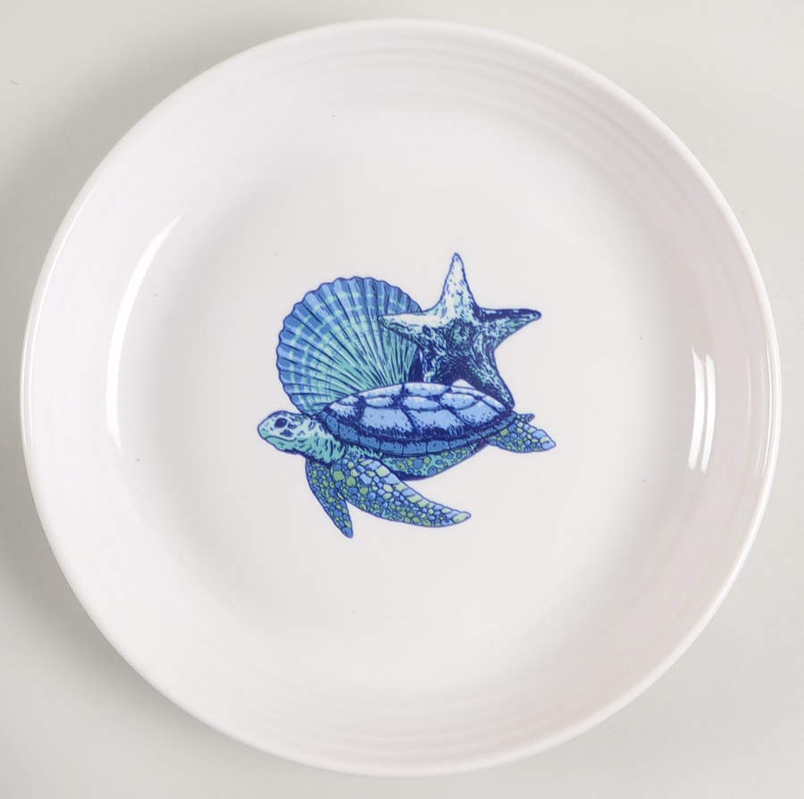 Fiesta Coastal Luncheon/Salad Bowl by Homer Laughlin -1