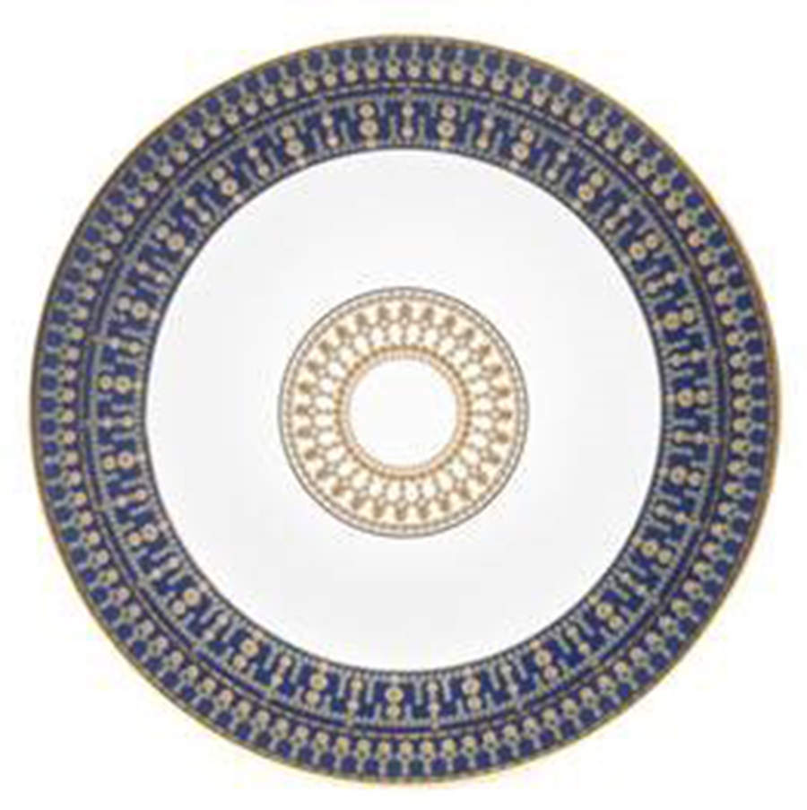 Tiara Prussian Blue Gold Service Plate (Charger) by Haviland-1