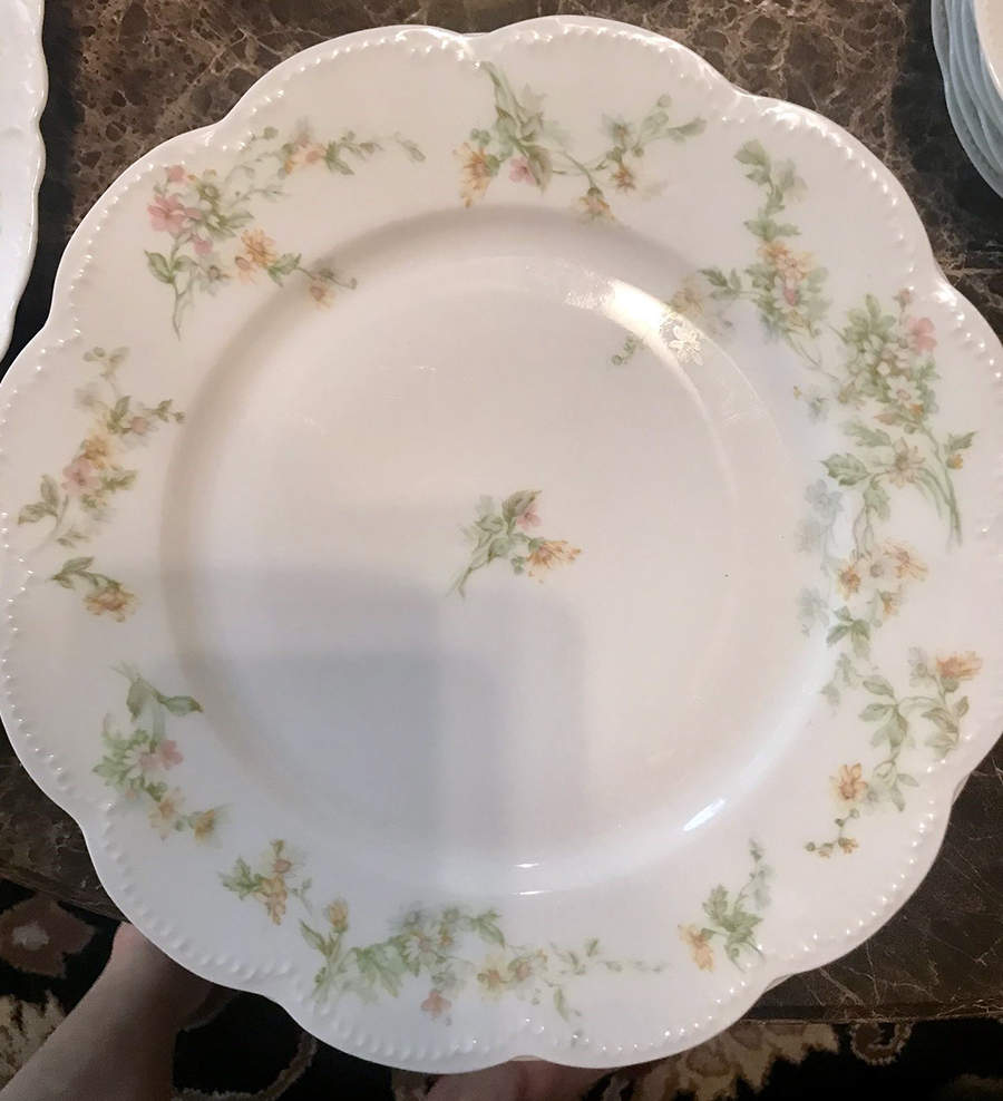 Schleiger 75-3 Dinner Plate by Haviland-1