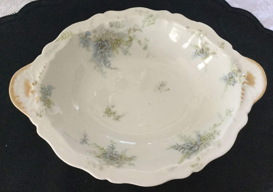 Schleiger 332-9 9" Oval Vegetable Bowl by Haviland-1