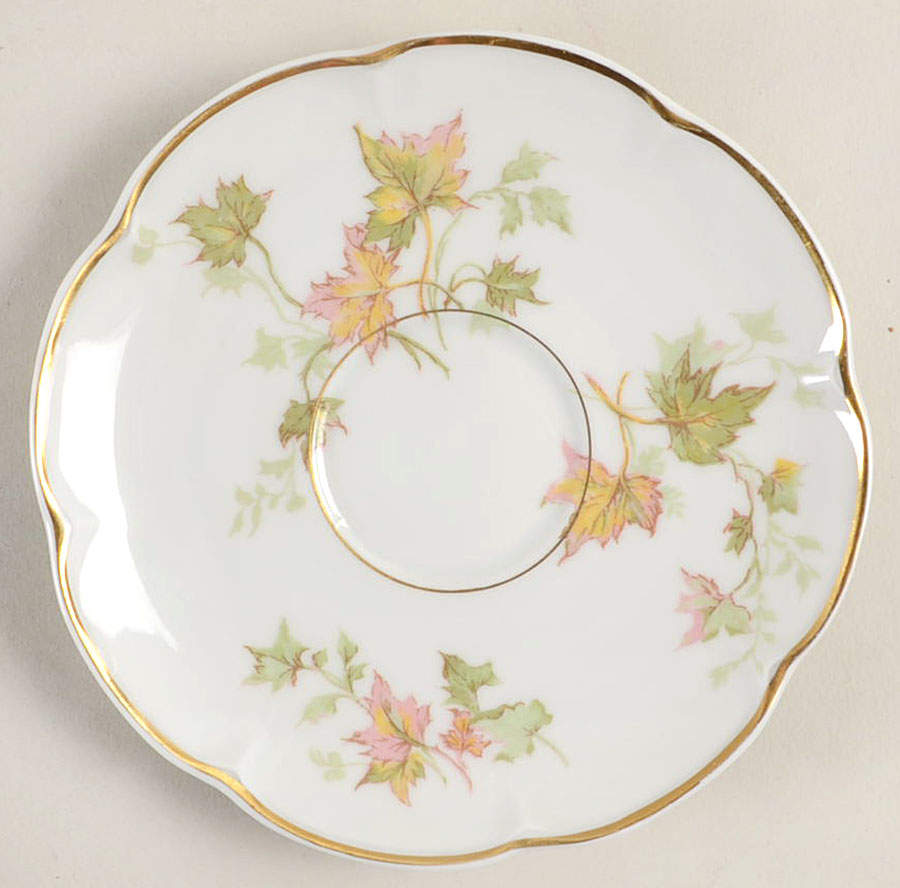 Autumn Leaf (Isle de France) Saucer for Demitasse Cup by Haviland-1