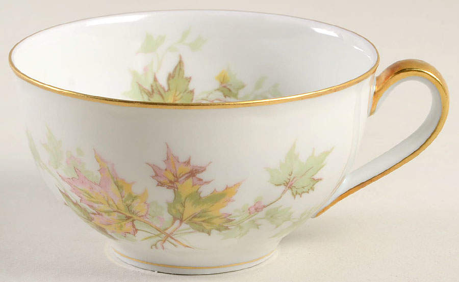 Autumn Leaf (Isle de France) Flat Cup by Haviland-1